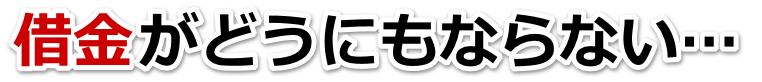 何も考えられない。借金が返せない。能美市で弁護士や司法書士に無料で相談する