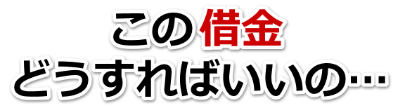 この借金どうすればいいの…四万十市で弁護士や司法書士に無料相談する